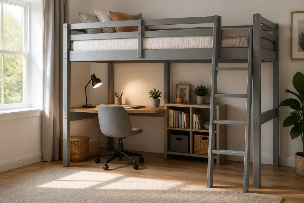 Bunk Bed With No Bottom: Is a Loft Bed the Better Name? article image