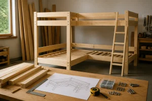 Free L-Shaped Bunk Bed Plans: What to Measure Before You Build article image