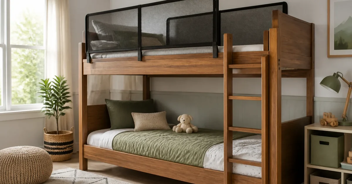 DIY Bunk Bed Safety Nets: What They Can and Cannot Do | LSHAPEDBUNKBED.COM