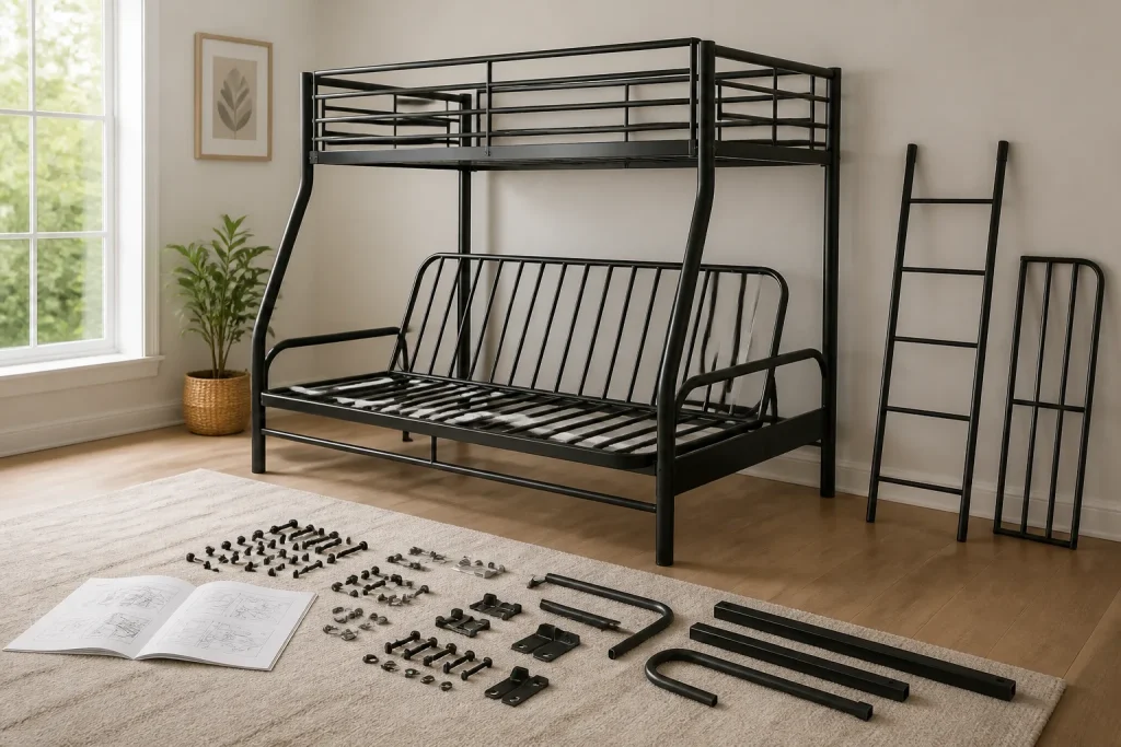 Futon Bunk Bed Assembly: Checks Before Anyone Sleeps on It article image