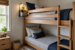 Bunk Bed Nightstand Ideas That Stay Within Reach article image