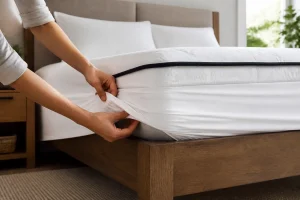 How to Tuck Sheets Under a Heavy Mattress Without Straining article image