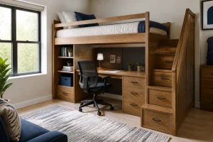 Dorm Loft Bed Steps: When Stairs Beat a Ladder article image