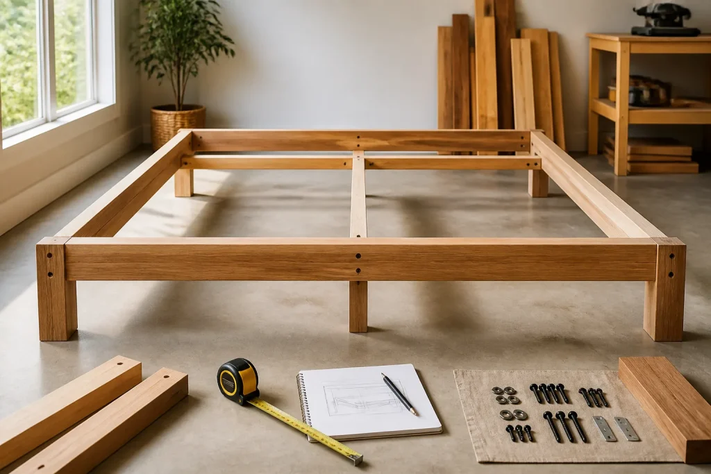 DIY California King Bed Frame: Measurements and Support Checklist article image