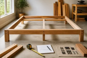 DIY California King Bed Frame: Measurements and Support Checklist article image