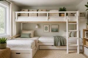 Top Bunk Storage Ideas: Safe Ways to Use the Upper Bunk article image
