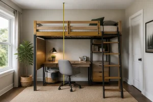 Loft Bed for an 8-Foot Ceiling: Measurements That Actually Matter article image