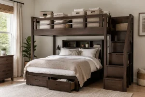 Twin Over Full Loft Bed with Storage: A Practical Buying and Room-Planning Guide article image