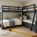 How to Measure an L-Shaped Bunk Bed for a Small Room article image
