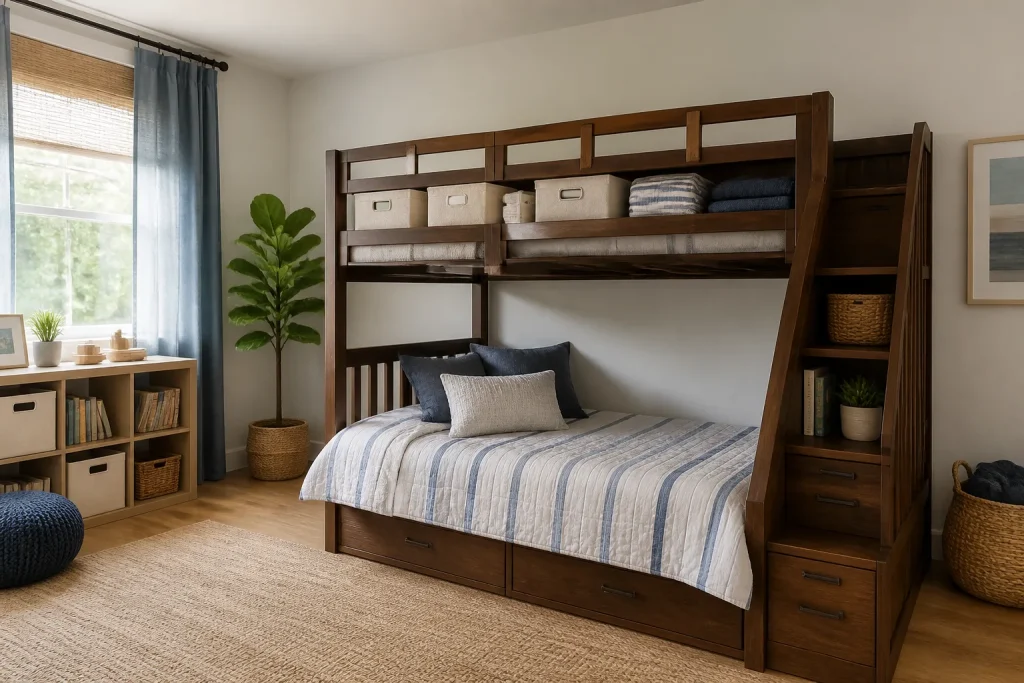 Bunk Beds with Storage for Small Rooms: Layouts That Keep Space Open article image
