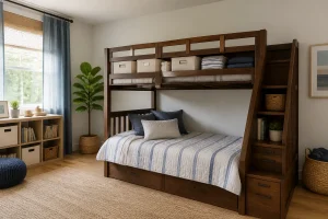Bunk Beds with Storage for Small Rooms: Layouts That Keep Space Open article image