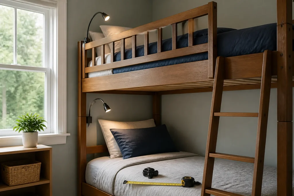 Bunk Bed Reading Light Ideas That Stay Cool and Secure article image